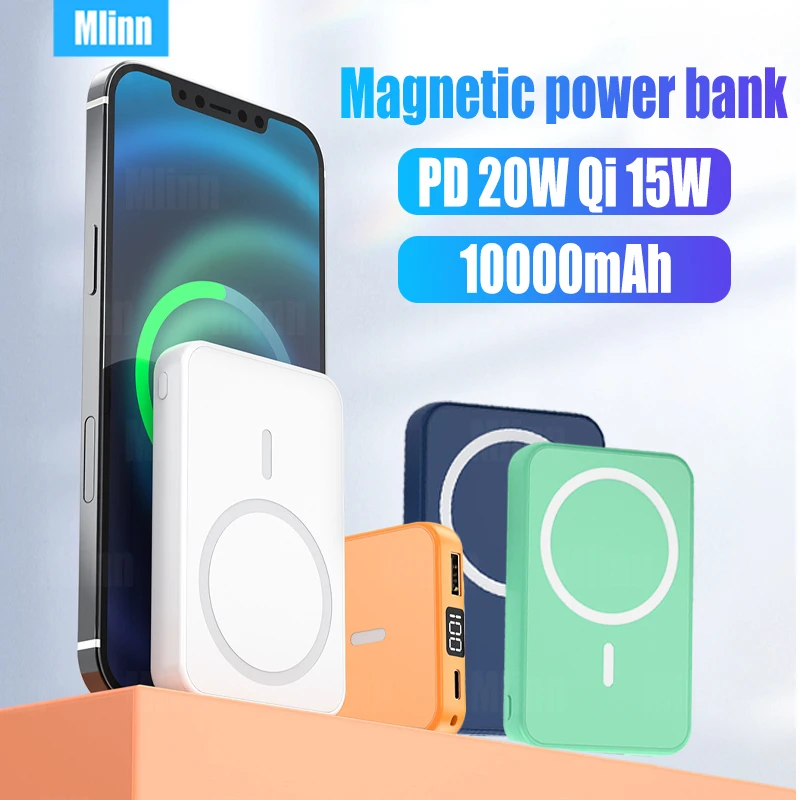 2023 10000mAh Magnetic Wireless Power Bank 20W Fast Charge Portable External Spare Auxiliary Battery Pack For MacSafe I-phone
2023 10000mAh Magnetic Wireless Power Bank 20W Fast Charge Portable External Spare Auxiliary Battery Pack For MacSafe I-phone