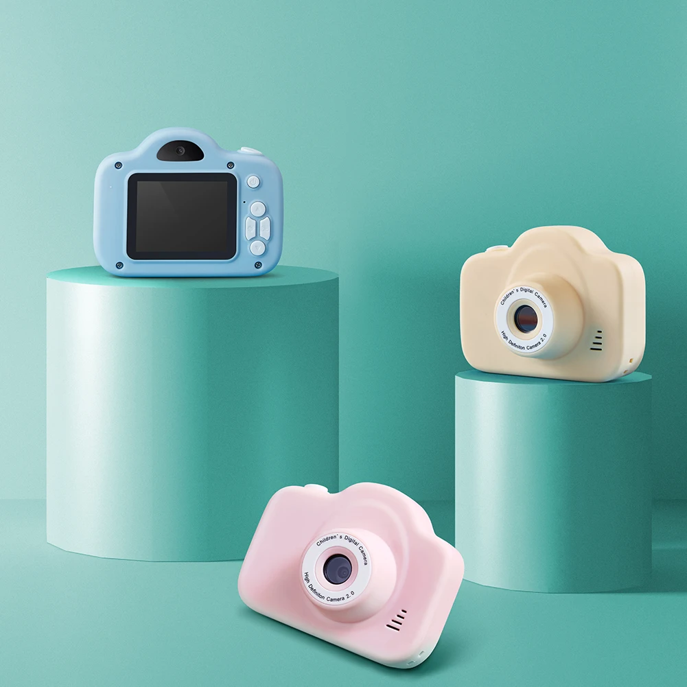Mini Cartoon Kids Camera 2.0 Inch IPS Screen Digital Camera Portable 1080P HD Photography Video Camera Children Educational Toys
Mini Cartoon Kids Camera 2.0 Inch IPS Screen Digital Camera Portable 1080P HD Photography Video Camera Children Educational Toys