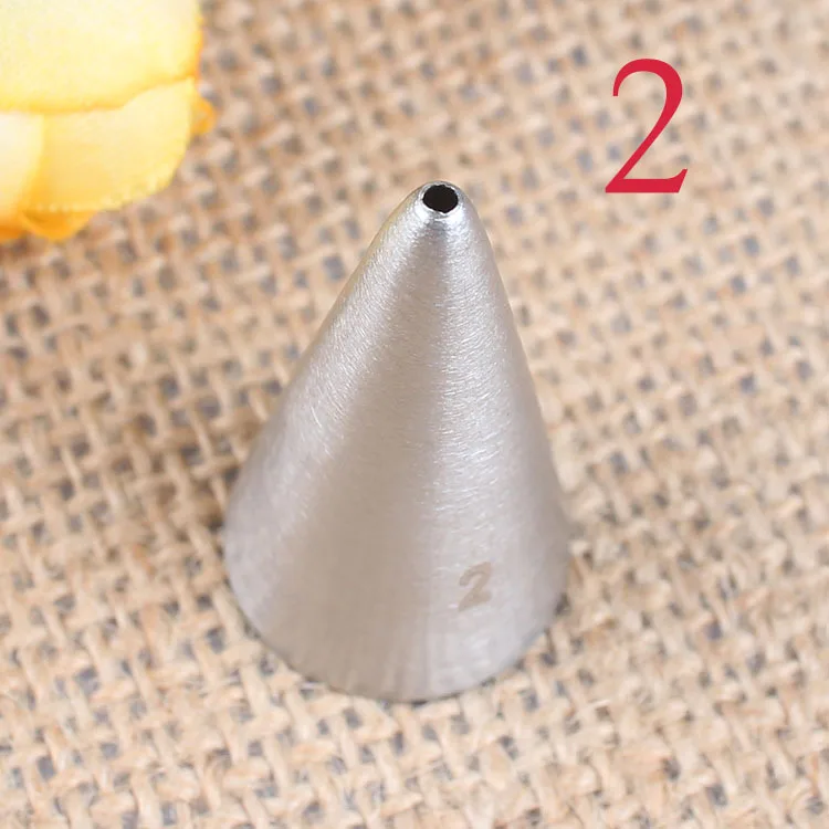 304 Stainless Steel 2# Fine Slice Writing Drawing Decorating Nozzle inside and outside Seamless Baking DIY Tool Small Number
304 Stainless Steel 2# Fine Slice Writing Drawing Decorating Nozzle inside and outside Seamless Baking DIY Tool Small Number