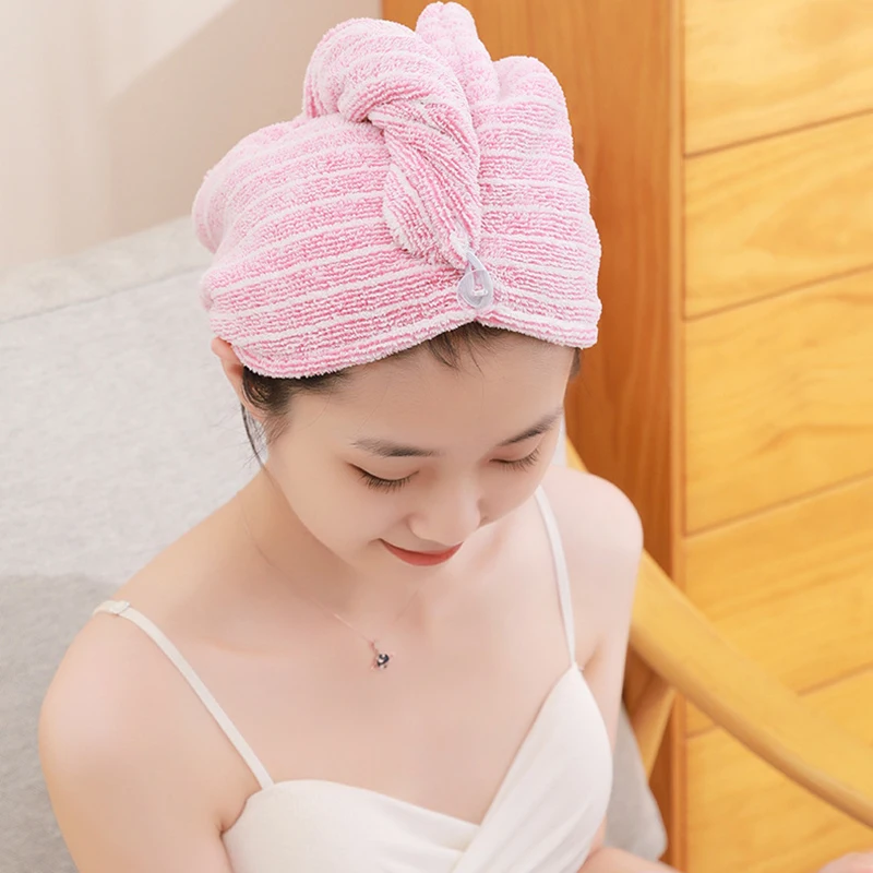 Towel Women Adult Bathroom Absorbent Quick-Drying Bath Thicker Shower Long Curly Hair Cap Coral Fleece Wisp Dry Head Hair Towel
Towel Women Adult Bathroom Absorbent Quick-Drying Bath Thicker Shower Long Curly Hair Cap Coral Fleece Wisp Dry Head Hair Towel