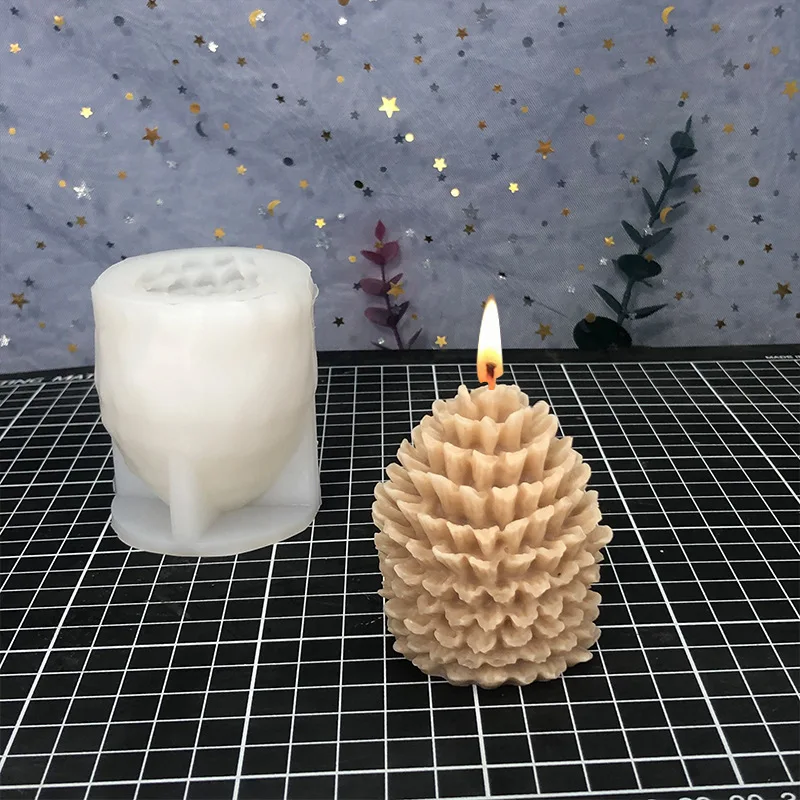 1pcs Pine Cones Shape Silicone Aromatherapy Plaster Wax Candles Mold Hand-made Baking Chocolate Dessert Cake Mould Tool
1pcs Pine Cones Shape Silicone Aromatherapy Plaster Wax Candles Mold Hand-made Baking Chocolate Dessert Cake Mould Tool