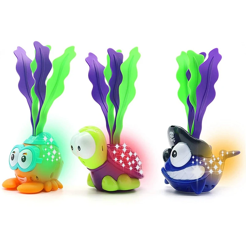 Light-Up Swimming Pool Toys 3 Pack Summer Diving Toy Animals Shining Underwater Toy Set For Kids Pool Party Game Toys
Light-Up Swimming Pool Toys 3 Pack Summer Diving Toy Animals Shining Underwater Toy Set For Kids Pool Party Game Toys