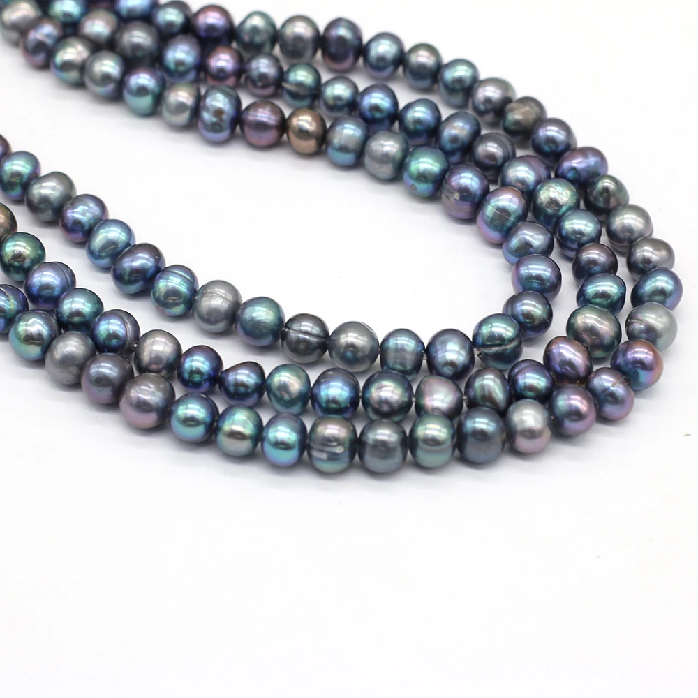Natural Freshwater Pearl Beads Black Round Loose Beads For Jewelry Making DIY Bracelet Earrings Necklace Accessories 15" Strand
Natural Freshwater Pearl Beads Black Round Loose Beads For Jewelry Making DIY Bracelet Earrings Necklace Accessories 15" Strand