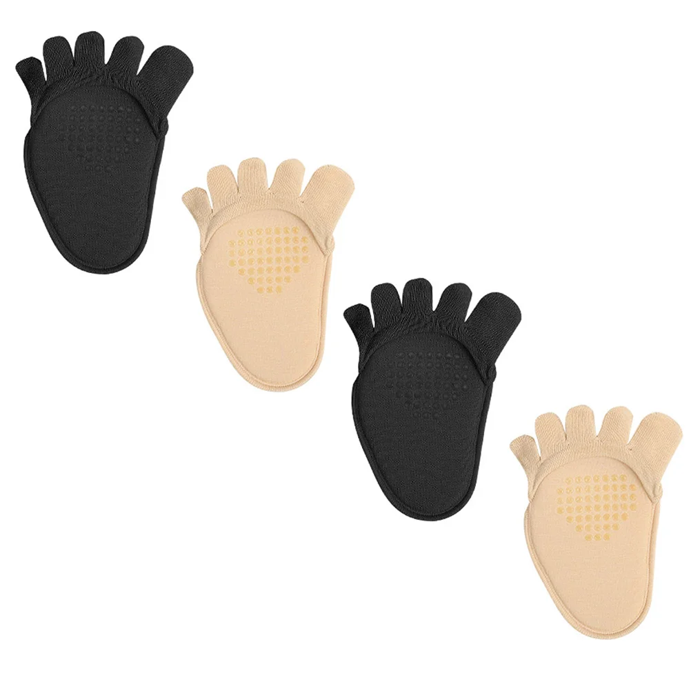 Five Finger Toe Topper Socks 2 Pairs Non- Socks Invisible Toe Separated Socks Non Toe Cover Socks for High Heels Sandals Flats 
Five Finger Toe Topper Socks 2 Pairs Non- Socks Invisible Toe Separated Socks Non Toe Cover Socks for High Heels Sandals Flats