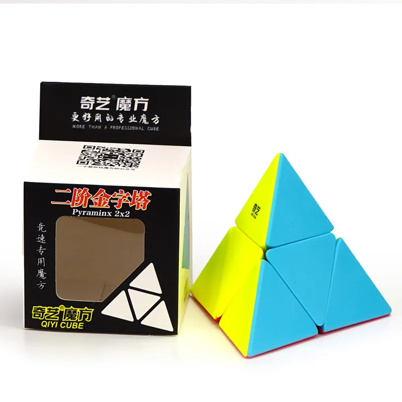 QIYI 2x2 Pyramid Magic Cube Stickerless Antistress QIYI Pyraminx 2x2x2 Puzzle Speed Cubes Educational Toys Children Gifts
QIYI 2x2 Pyramid Magic Cube Stickerless Antistress QIYI Pyraminx 2x2x2 Puzzle Speed Cubes Educational Toys Children Gifts