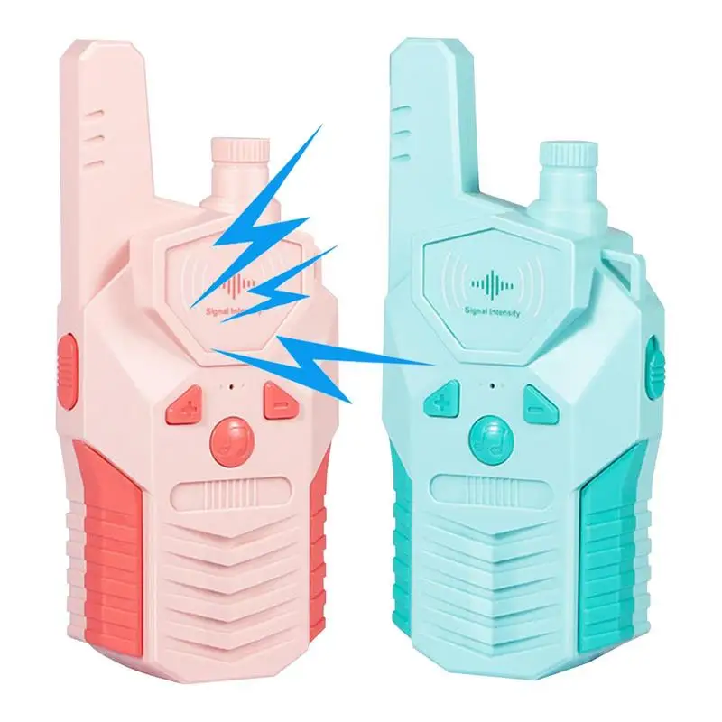 

Kids Walkie Talkies 1 Pair Girls Walkie Talkies Mobile Phone Toy Clear Voice Auto Squelch Cute Appearance Birthday Gift Indoor