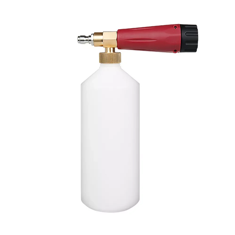 Foam Lance with 1/4" Quick Connector Generator Foam Cannon 1L Bottle for High Pressure Washer Gun
Foam Lance with 1/4" Quick Connector Generator Foam Cannon 1L Bottle for High Pressure Washer Gun