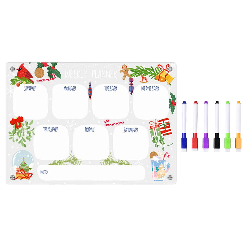 Dry Erase Board Fridge Magnetic Small Refrigerator Do List Acrylic Whiteboard Pen Planner Writing
Dry Erase Board Fridge Magnetic Small Refrigerator Do List Acrylic Whiteboard Pen Planner Writing