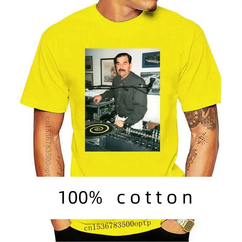 Футболка ди-Джея Саддама Хуссейна, техника 1200, Ирак, дом Edm, хип-хоп 2023, новая брендовая одежда, Специальная мужская фотография с принтом на заказ, футболки
Футболка ди-Джея Саддама Хуссейна, техника 1200, Ирак, дом Edm, хип-хоп 2023, новая брендовая одежда, Специальная мужская фотография с принтом на заказ, футболки