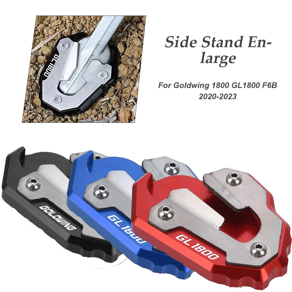 For HONDA Goldwing Gold Wing GL1800 GL 1800 2020 2021 2022 2023 Side Stand Enlarge Motorcycle Accessories Kickstand Enlarger Pad
For HONDA Goldwing Gold Wing GL1800 GL 1800 2020 2021 2022 2023 Side Stand Enlarge Motorcycle Accessories Kickstand Enlarger Pad