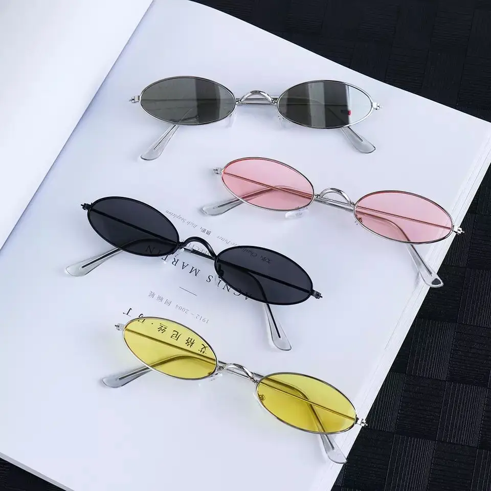 Small Frame Black Shades Round Sunglasses Women Oval Brand Designer Vintage Fashion Pink Sun Glasses Female Oculos De Sol
Small Frame Black Shades Round Sunglasses Women Oval Brand Designer Vintage Fashion Pink Sun Glasses Female Oculos De Sol