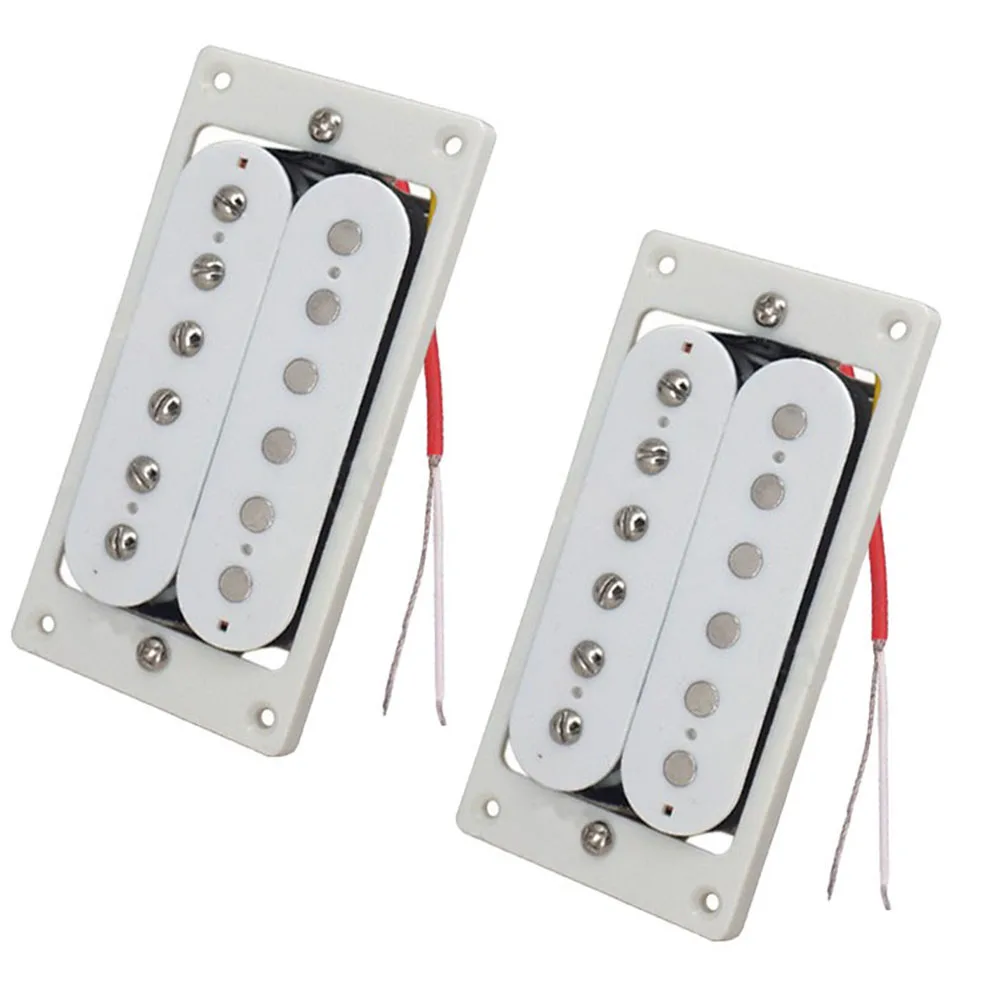 Professional Electric Guitar Humbucker Pick Up 50mm Neck 52mm Bridge Double Coil Guitar Humbucker Pickup 2Pcs
Professional Electric Guitar Humbucker Pick Up 50mm Neck 52mm Bridge Double Coil Guitar Humbucker Pickup 2Pcs