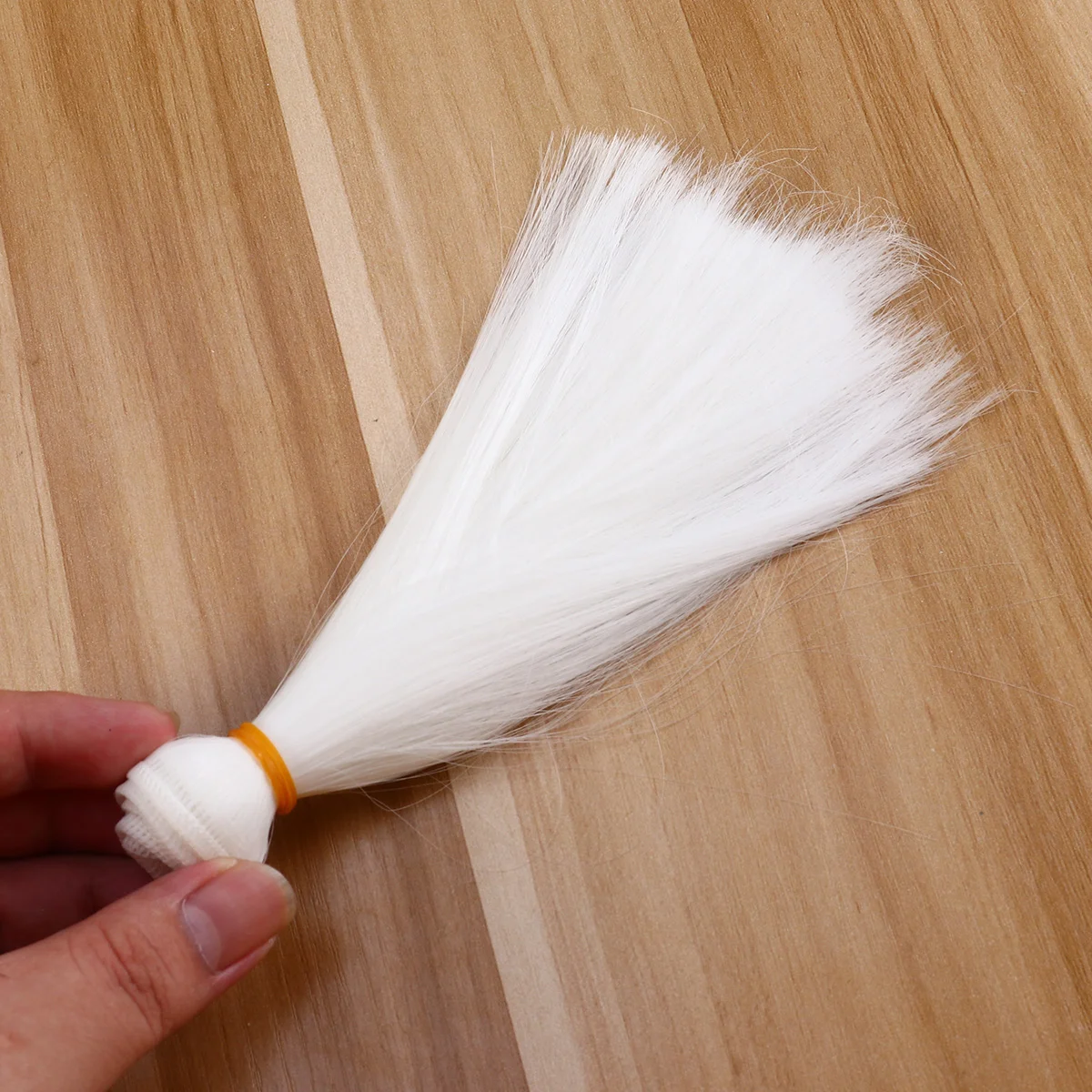 6pcs 15cm Heat Resistant Straight Hair Handcraft DIY Wigs Weft Hair Extensions (White) Bjd
6pcs 15cm Heat Resistant Straight Hair Handcraft DIY Wigs Weft Hair Extensions (White) Bjd
