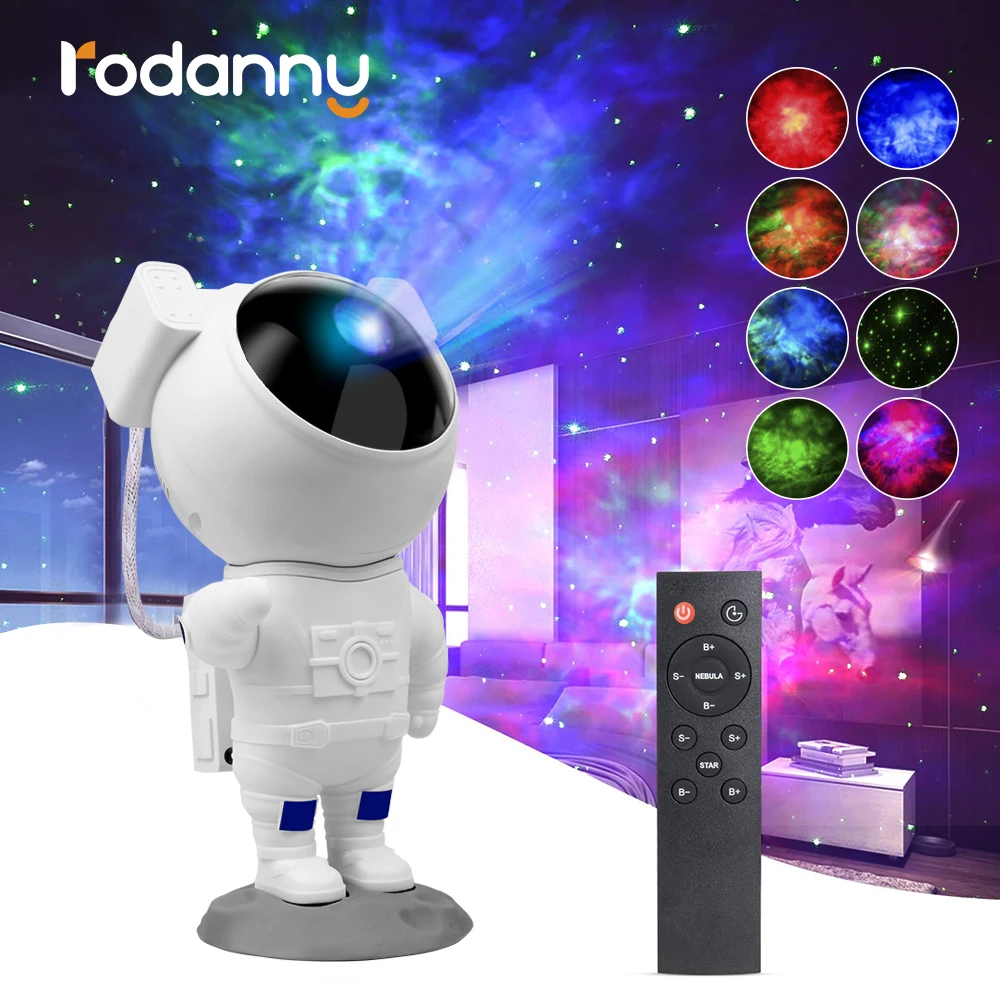 Rodanny Astronaut Star Projector Starry Sky Night Light Projection Lamp Remote Control Adjustable Bedroom Decorative Gift
Rodanny Astronaut Star Projector Starry Sky Night Light Projection Lamp Remote Control Adjustable Bedroom Decorative Gift