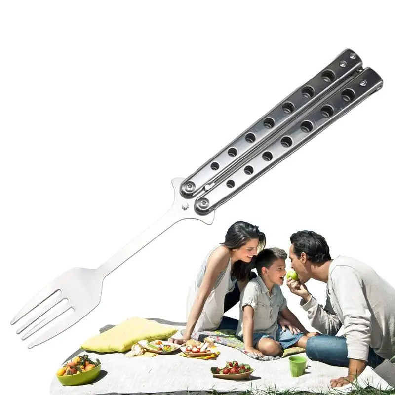 Butterfly Trainer Spoon Stainless Steel Folding Butterfly Training Style Spoon Bottle Opener Camping Hiking Kitchen BBQ Grill
Butterfly Trainer Spoon Stainless Steel Folding Butterfly Training Style Spoon Bottle Opener Camping Hiking Kitchen BBQ Grill