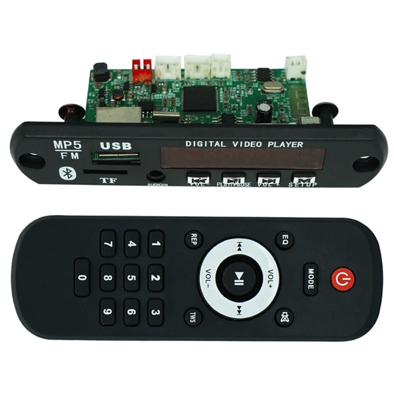 Video Audio Decoder Bluetooth 5.0 Lossless Audio Decoding Board Mp4 Mp5 Hd APE WAV MP3 Car Player
Video Audio Decoder Bluetooth 5.0 Lossless Audio Decoding Board Mp4 Mp5 Hd APE WAV MP3 Car Player