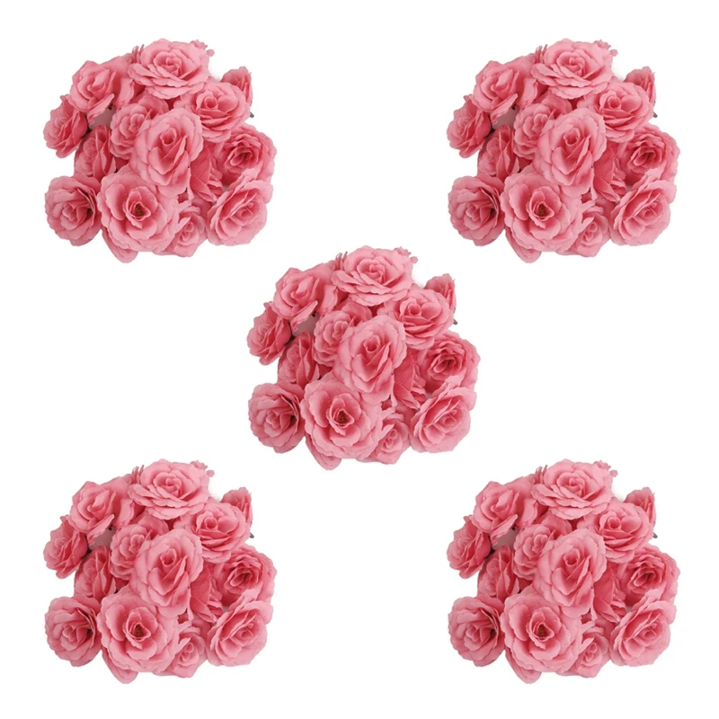 100Pcs Artificial Rose Flower Head Corolla DIY Wedding Decoration Diameter Of 65Mm - Pink
100Pcs Artificial Rose Flower Head Corolla DIY Wedding Decoration Diameter Of 65Mm - Pink