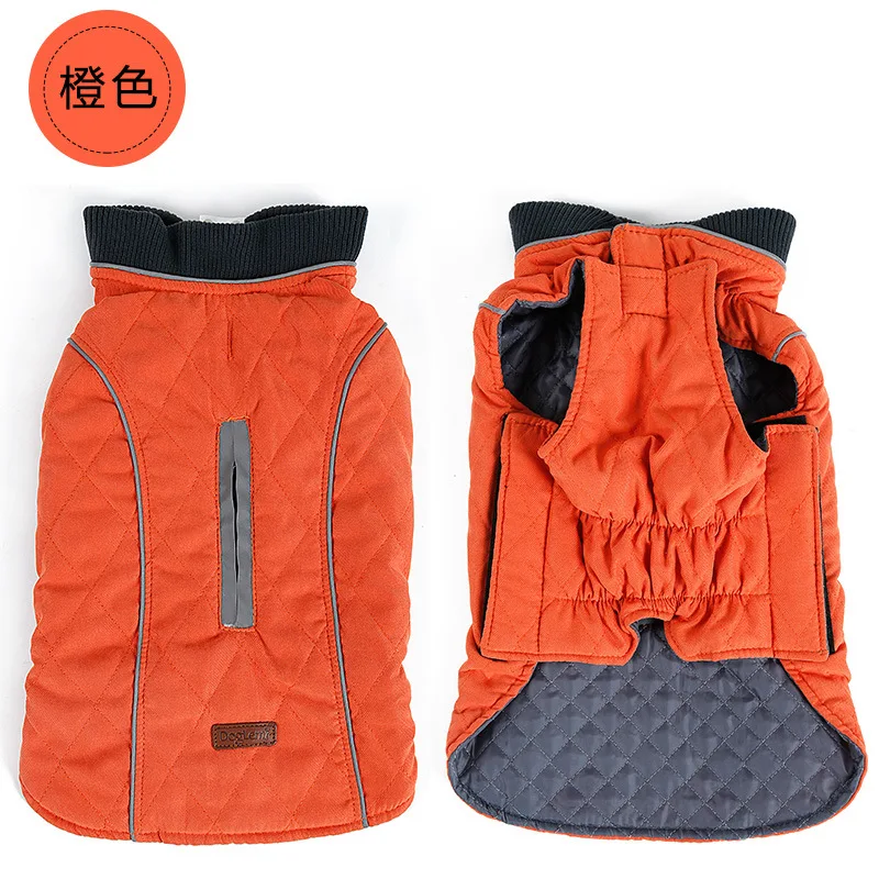 Dog jacket outdoor thermal pet suit winter padded thermal vest pet suit large dog coat
Dog jacket outdoor thermal pet suit winter padded thermal vest pet suit large dog coat