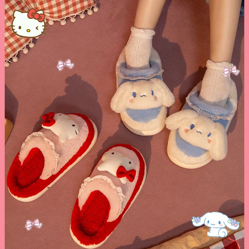 Зимние хлопковые тапочки Hello Kitty Kawaii Мультфильм Sanrios Женская Мелодия коричная мягкая домашняя плюшевая обувь для девочек уютный теплый пода...
Зимние хлопковые тапочки Hello Kitty Kawaii Мультфильм Sanrios Женская Мелодия коричная мягкая домашняя плюшевая обувь для девочек уютный теплый пода...