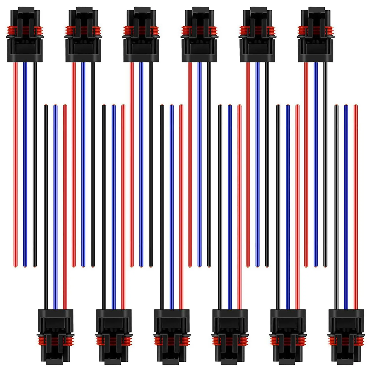 12PCS Pulse Power Plug Connector Pigtail Connector Power Harness for Polaris Ranger XP1000 & RZR RS1 2018 2019 2020 2021 
12PCS Pulse Power Plug Connector Pigtail Connector Power Harness for Polaris Ranger XP1000 & RZR RS1 2018 2019 2020 2021