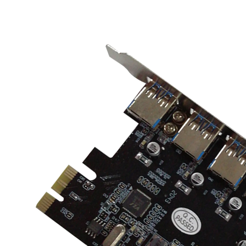 4 Port USB 3 0 PCI-e Expansion Card PCI Express USB Hub Adapter 5 0 Gbps Conversion Module Board Replacement for Windows
4 Port USB 3 0 PCI-e Expansion Card PCI Express USB Hub Adapter 5 0 Gbps Conversion Module Board Replacement for Windows