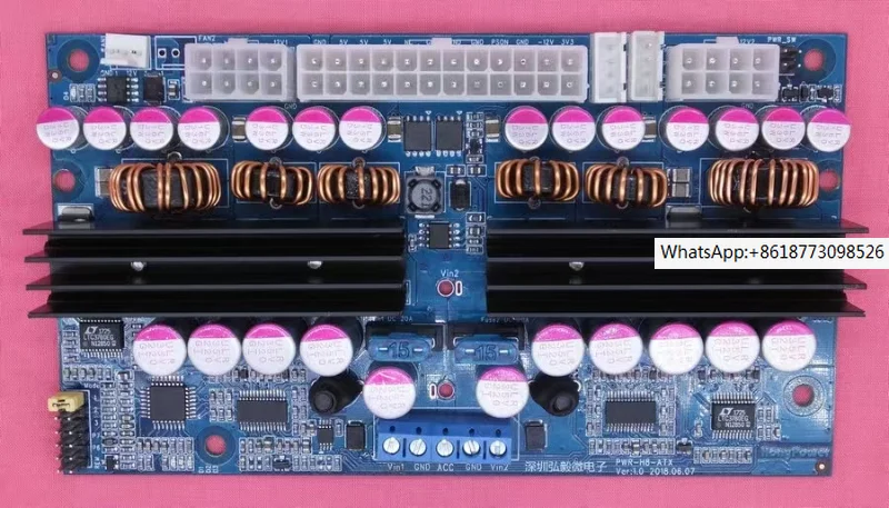 High-power 500W Vehicle-mounted Industrial Control Computer DC DC-ATX Power Robot VR Power Driving Test Vehicle
High-power 500W Vehicle-mounted Industrial Control Computer DC DC-ATX Power Robot VR Power Driving Test Vehicle