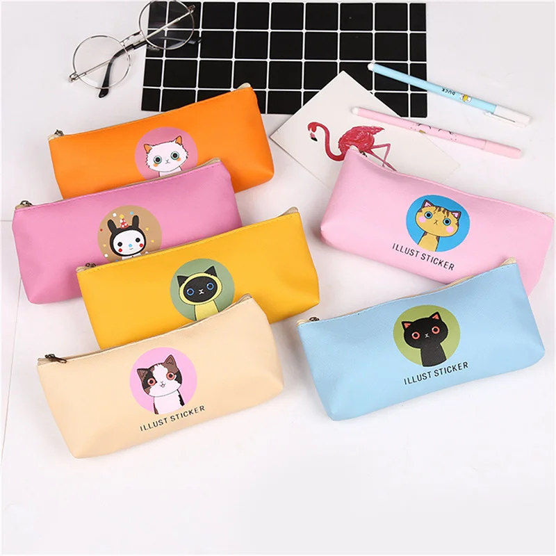 Canvas Pencil Case Cartoon Pencil Bag Pencil Pouch Office School Students Stationery Supplies
Canvas Pencil Case Cartoon Pencil Bag Pencil Pouch Office School Students Stationery Supplies