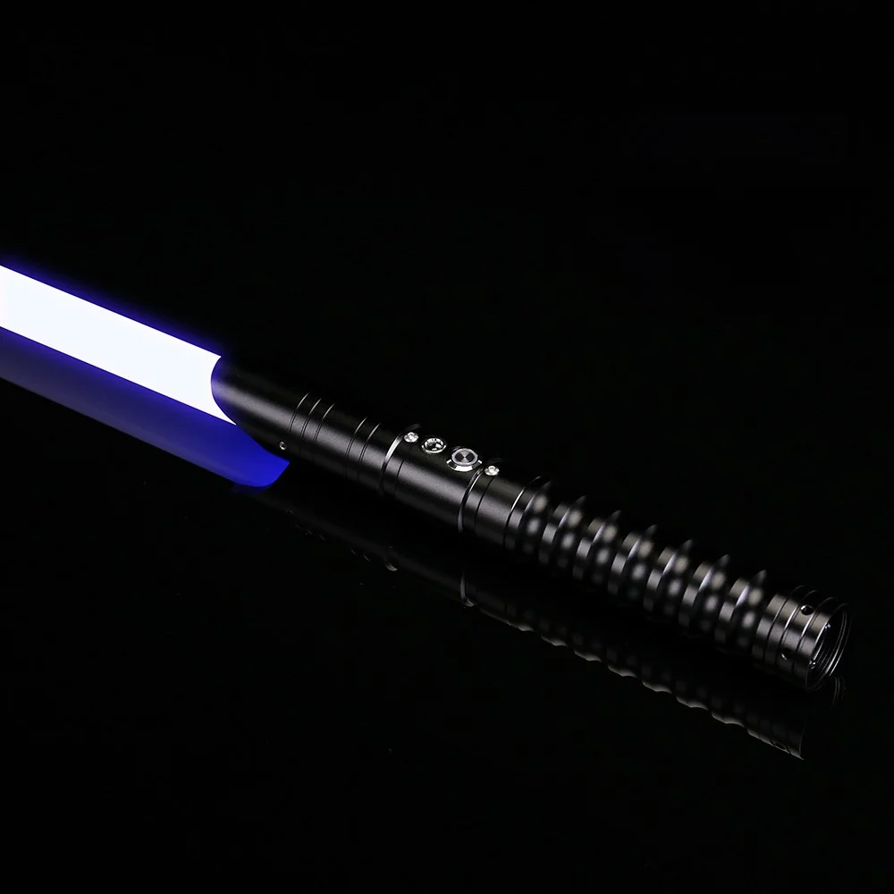 RGB pixel smooth swing lightsaber metal handle heavy duty duel color change force Varety sound blaster laser sword toy
RGB pixel smooth swing lightsaber metal handle heavy duty duel color change force Varety sound blaster laser sword toy
