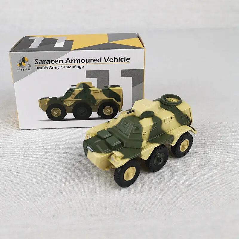 TINY 11 BRITISH ARMY CAMOUFLAGE SARACEN ARMOR VEHICL DIECAST CAR 1/64 DieCast Model Car Collection Limited Edition Hobby Toy Car
TINY 11 BRITISH ARMY CAMOUFLAGE SARACEN ARMOR VEHICL DIECAST CAR 1/64 DieCast Model Car Collection Limited Edition Hobby Toy Car