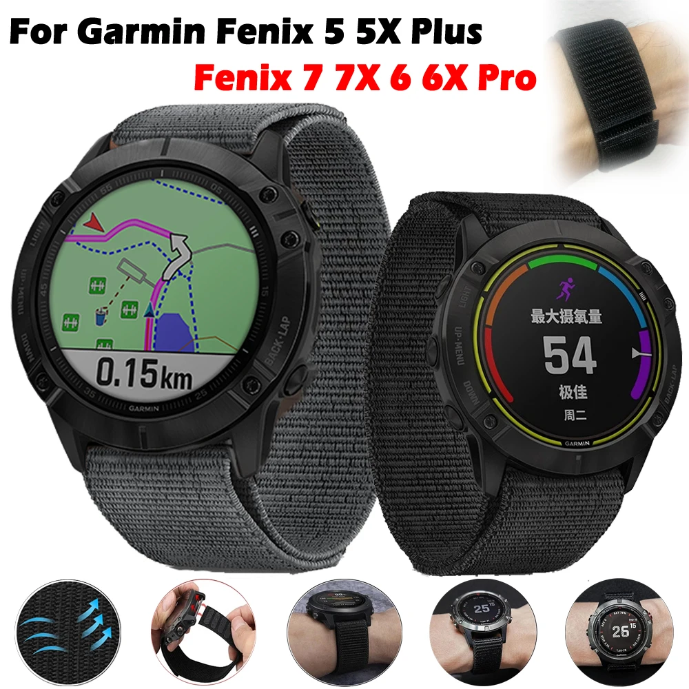Ремешок нейлоновый для смарт-часов Garmin Fenix7 7X 6 6X Pro 5 5X Plus 3 3HR Forerunner935 945 MK2i S62 Enduro
Ремешок нейлоновый для смарт-часов Garmin Fenix7 7X 6 6X Pro 5 5X Plus 3 3HR Forerunner935 945 MK2i S62 Enduro