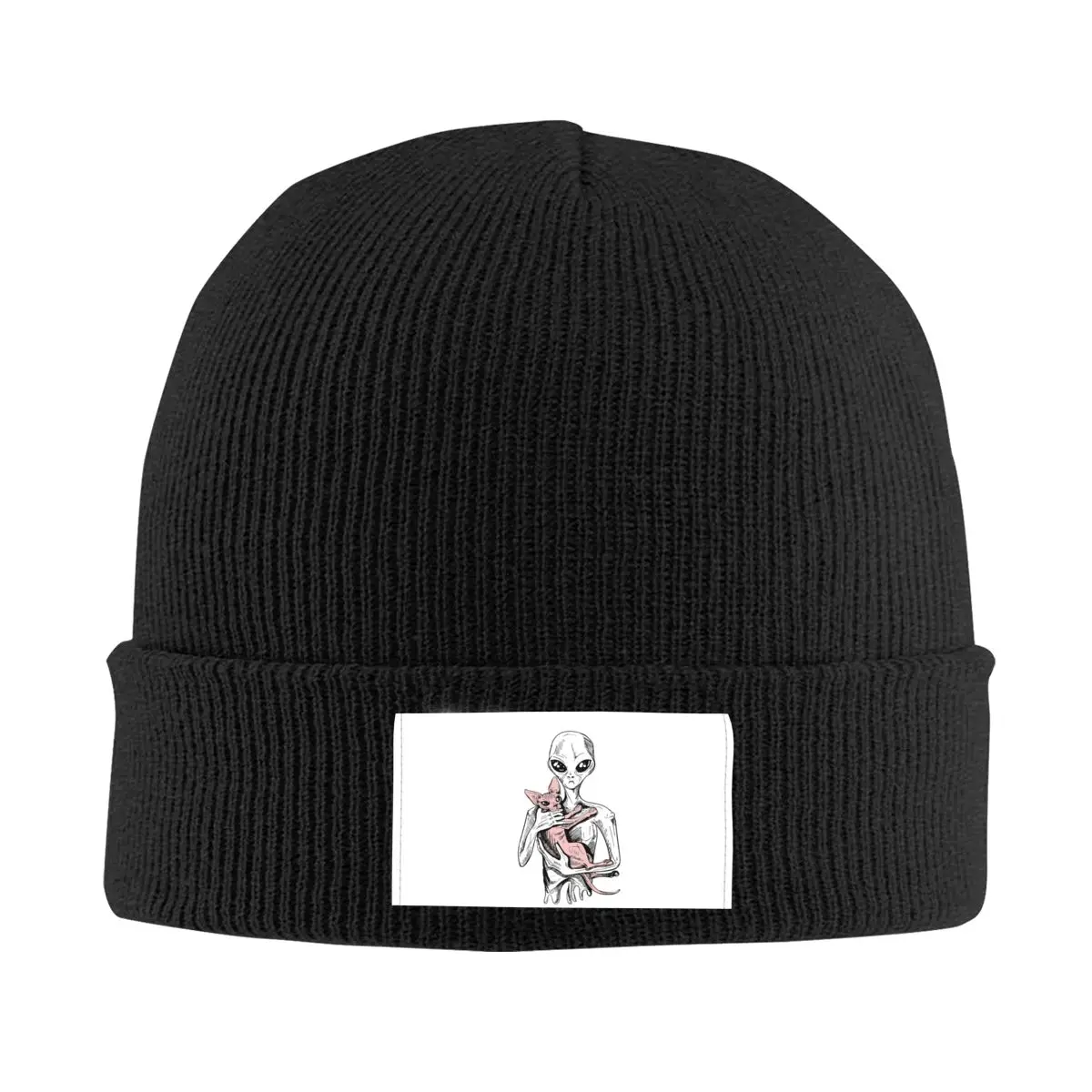 

Logo Knit Hat Cap Knitted Beanie Hat Beanies Cap Unisex Hipster