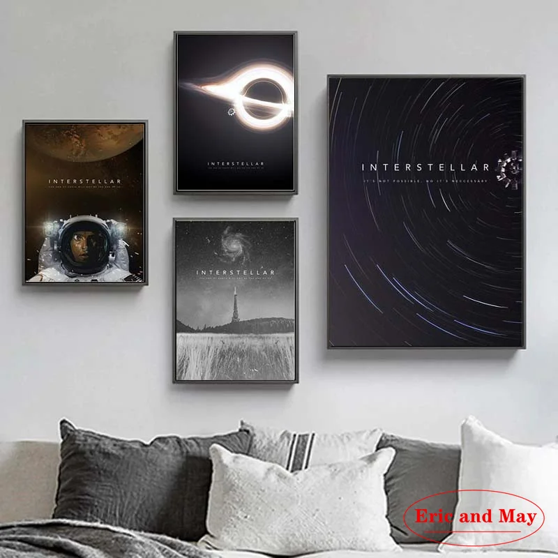 Interstellar Movie Space Universe Astronaut Poster And Print Canvas Painting Art Wall Pictures Room Decoration Aesthetic Cuadros
Interstellar Movie Space Universe Astronaut Poster And Print Canvas Painting Art Wall Pictures Room Decoration Aesthetic Cuadros