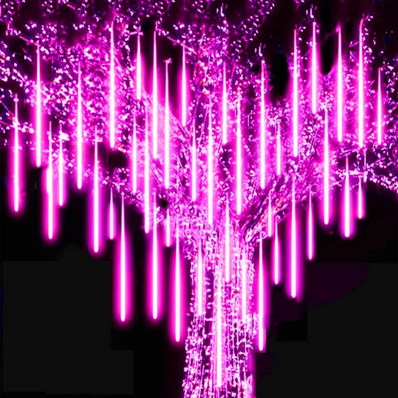 2 PCS LED Meteor Shower Lights Waterproof Falling Raindrop Fairy String Light for Christmas Holiday Party Patio Weeding Decor
2 PCS LED Meteor Shower Lights Waterproof Falling Raindrop Fairy String Light for Christmas Holiday Party Patio Weeding Decor