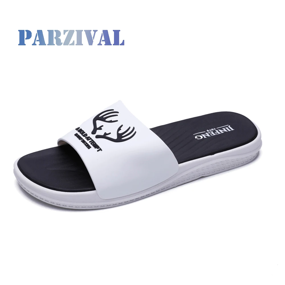 PARZIVAL Summer Men Slippers Creative Home Slides Soft Bathroom Shoes Quick Dry Outdoor Slipper Beach Sandals Couple Flip Flops
PARZIVAL Summer Men Slippers Creative Home Slides Soft Bathroom Shoes Quick Dry Outdoor Slipper Beach Sandals Couple Flip Flops