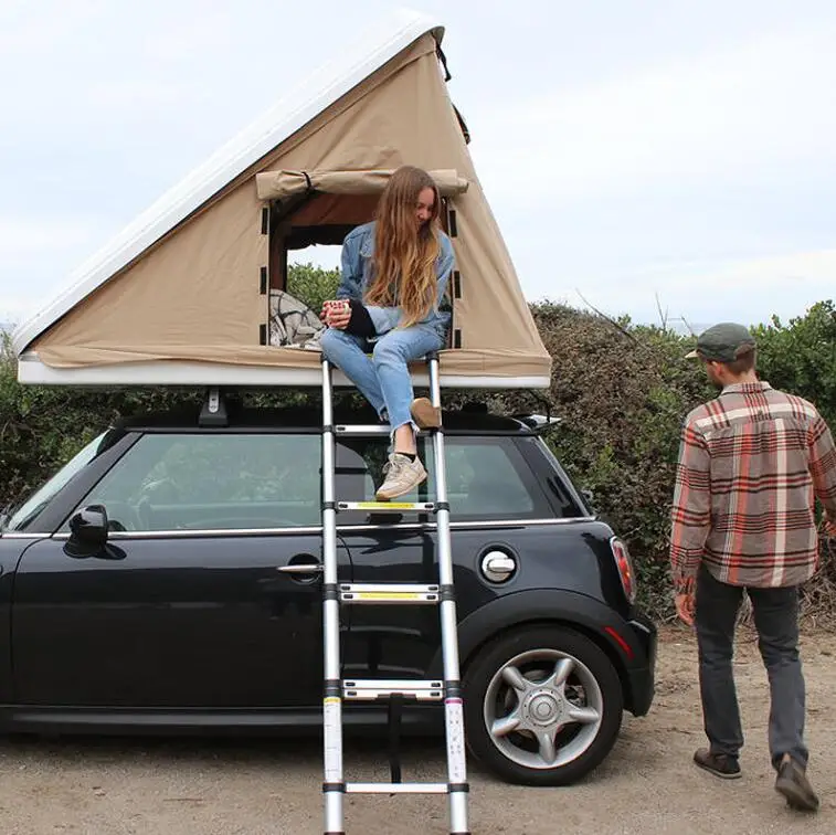2022 Custom Aluminium Alloy Pop Up Hard Shell Car Tent Cover Rooftop Tent triangle Shell Camping SUV Car Roof Top Tent
2022 Custom Aluminium Alloy Pop Up Hard Shell Car Tent Cover Rooftop Tent triangle Shell Camping SUV Car Roof Top Tent