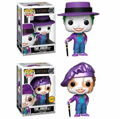 Funko POP Бэтмен Джокер 337 # виниловые куклы экшн-Фигурки Коллекция ограниченный