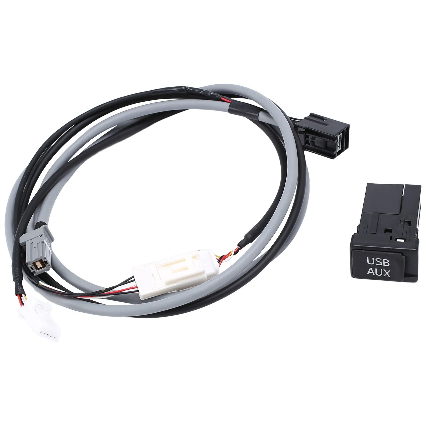 Автомобильный выключатель интерфейса USB AUX, 5-контактный переходник, адаптер, жгут проводов в комплекте для Toyota Corolla Camry RAV4 Prius Verso Highlander
Автомобильный выключатель интерфейса USB AUX, 5-контактный переходник, адаптер, жгут проводов в комплекте для Toyota Corolla Camry RAV4 Prius Verso Highlander