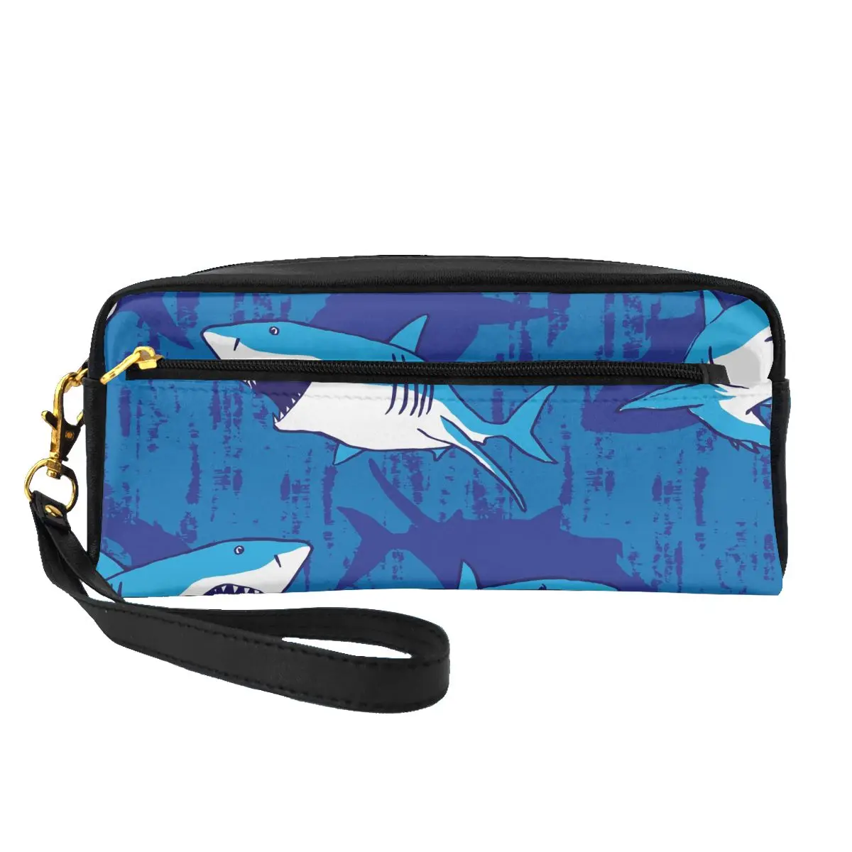 Bull Shark Print Leather Storage Organizers Ocean Life Animal For Girl Makeup Bag Multi-purpose Bathroom Cosmetic Bags
Bull Shark Print Leather Storage Organizers Ocean Life Animal For Girl Makeup Bag Multi-purpose Bathroom Cosmetic Bags