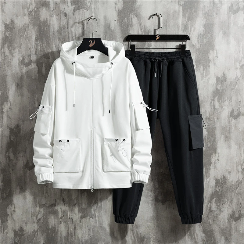 ANSZKTN Men spring Fall hoodie long pants sweatshirt sweatpants knitted casual tracksuit sports two pieces set with big pockets
ANSZKTN Men spring Fall hoodie long pants sweatshirt sweatpants knitted casual tracksuit sports two pieces set with big pockets