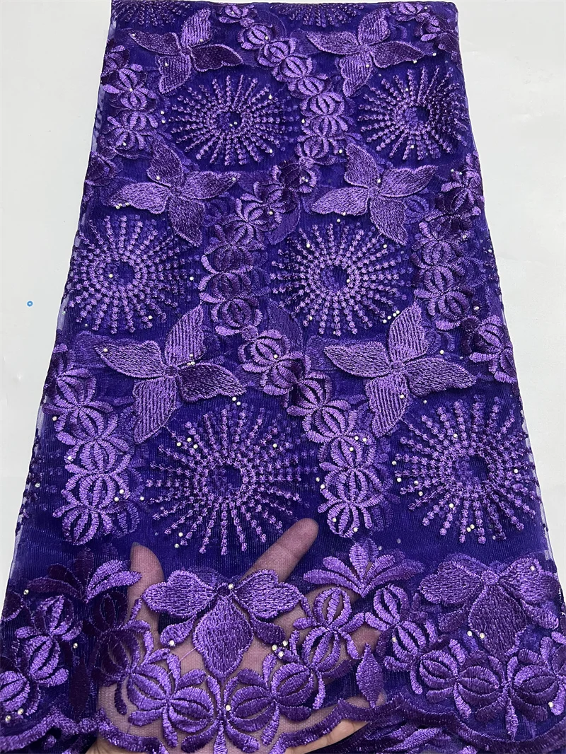 2022 Classic Embroidered Lace Latest Elegant African French Mesh Fabric For Party Long Dress
2022 Classic Embroidered Lace Latest Elegant African French Mesh Fabric For Party Long Dress