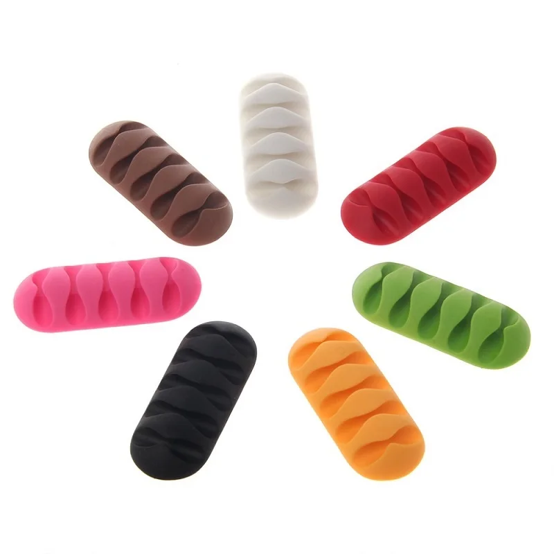 Silicone USB Cable Organizer Cable Winder Desktop Tidy Management Clips Cable Holder for Mouse Headphone Wire Organizer
Silicone USB Cable Organizer Cable Winder Desktop Tidy Management Clips Cable Holder for Mouse Headphone Wire Organizer