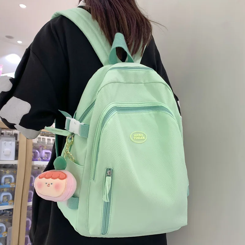 Kawaii Multiple Pockets Women Backpack Female Waterproof Nylon Sweet Travel Book Bag Teenage Girls Cute Schoolbag Preppy Mochila
Kawaii Multiple Pockets Women Backpack Female Waterproof Nylon Sweet Travel Book Bag Teenage Girls Cute Schoolbag Preppy Mochila