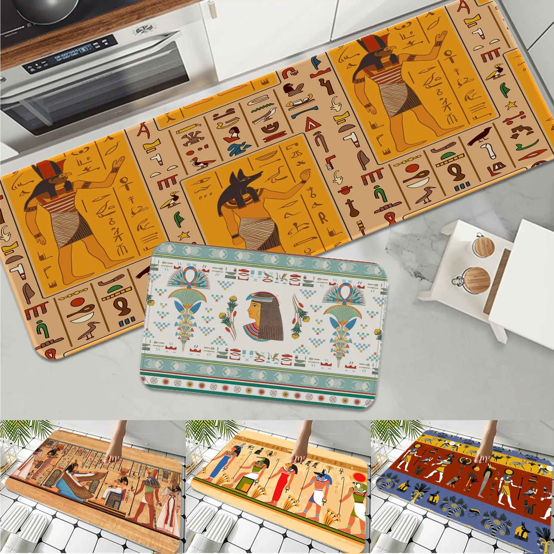 Golden Ancient Egypt Entrance Door Mat Nordic Style Bedroom Living Room Doormat Home Balcony Anti-Slip Welcome Doormat
Golden Ancient Egypt Entrance Door Mat Nordic Style Bedroom Living Room Doormat Home Balcony Anti-Slip Welcome Doormat