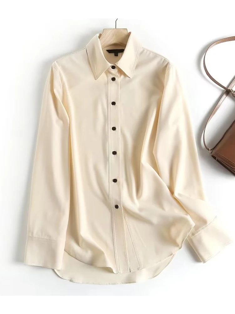 YENKYE New Spring Women Solid Shirt Long Sleeve Turn Down Collar Elegant Office Ladies Work Wear Blouses
YENKYE New Spring Women Solid Shirt Long Sleeve Turn Down Collar Elegant Office Ladies Work Wear Blouses