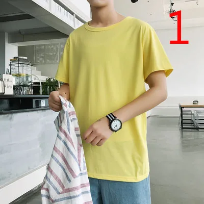 Summer new silk cotton men's round neck youth summer large size short-sleeved men's T-shirt cotton
Summer new silk cotton men's round neck youth summer large size short-sleeved men's T-shirt cotton