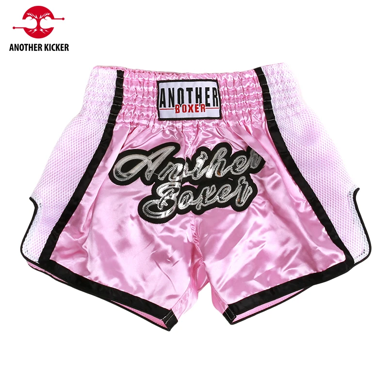 Boxing Shorts Womens Pink Muay Thai Shorts Men Kids Satin Polyester Breathable Kickboxing Pants Training Competition Fight Wear
Boxing Shorts Womens Pink Muay Thai Shorts Men Kids Satin Polyester Breathable Kickboxing Pants Training Competition Fight Wear