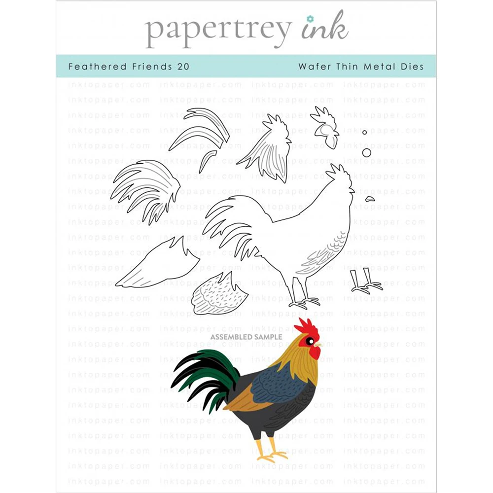 2022 Spring New Feathered Friends Cock Cutting Dies Diy Craft Paper Greeting Cards Scrapbooking Album Decoration Embossing Molds
2022 Spring New Feathered Friends Cock Cutting Dies Diy Craft Paper Greeting Cards Scrapbooking Album Decoration Embossing Molds