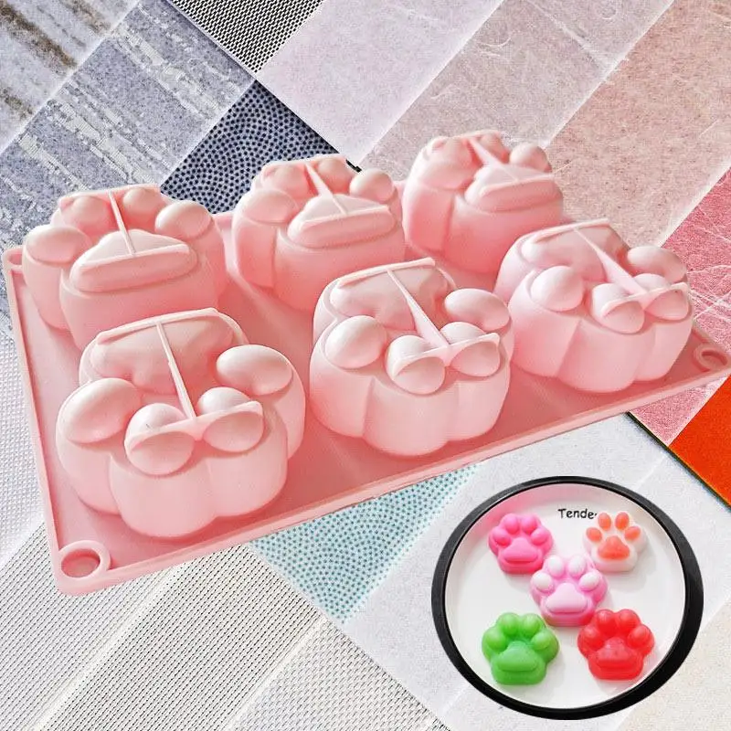 3D Cat Claw Silicone Mold Kawaii Cake Decoration Accessories Fondant Chocolate Sugar Jelly Soap Mould Kitchen Baking Tools
3D Cat Claw Silicone Mold Kawaii Cake Decoration Accessories Fondant Chocolate Sugar Jelly Soap Mould Kitchen Baking Tools