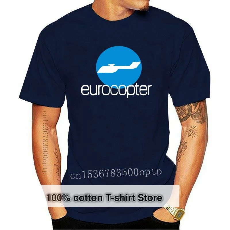 New Airbus Helicopters Eurocopter Black T-Shirt size S-3XL 
New Airbus Helicopters Eurocopter Black T-Shirt size S-3XL