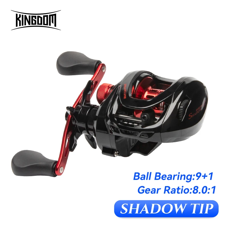 Kingdom Baitcasting Fishing Reels 8.0:1 High Speed Bait Casting Reel 6KG Max Drag Aluminum Spool Ultralight Casting Fishing Reel
Kingdom Baitcasting Fishing Reels 8.0:1 High Speed Bait Casting Reel 6KG Max Drag Aluminum Spool Ultralight Casting Fishing Reel